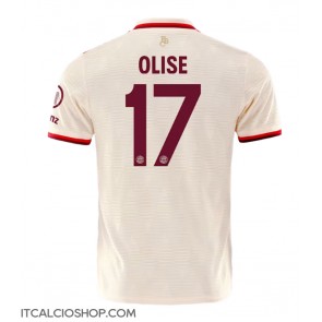 Bayern Munich Michael Olise #17 Terza Maglia 2024-25 Manica Corta